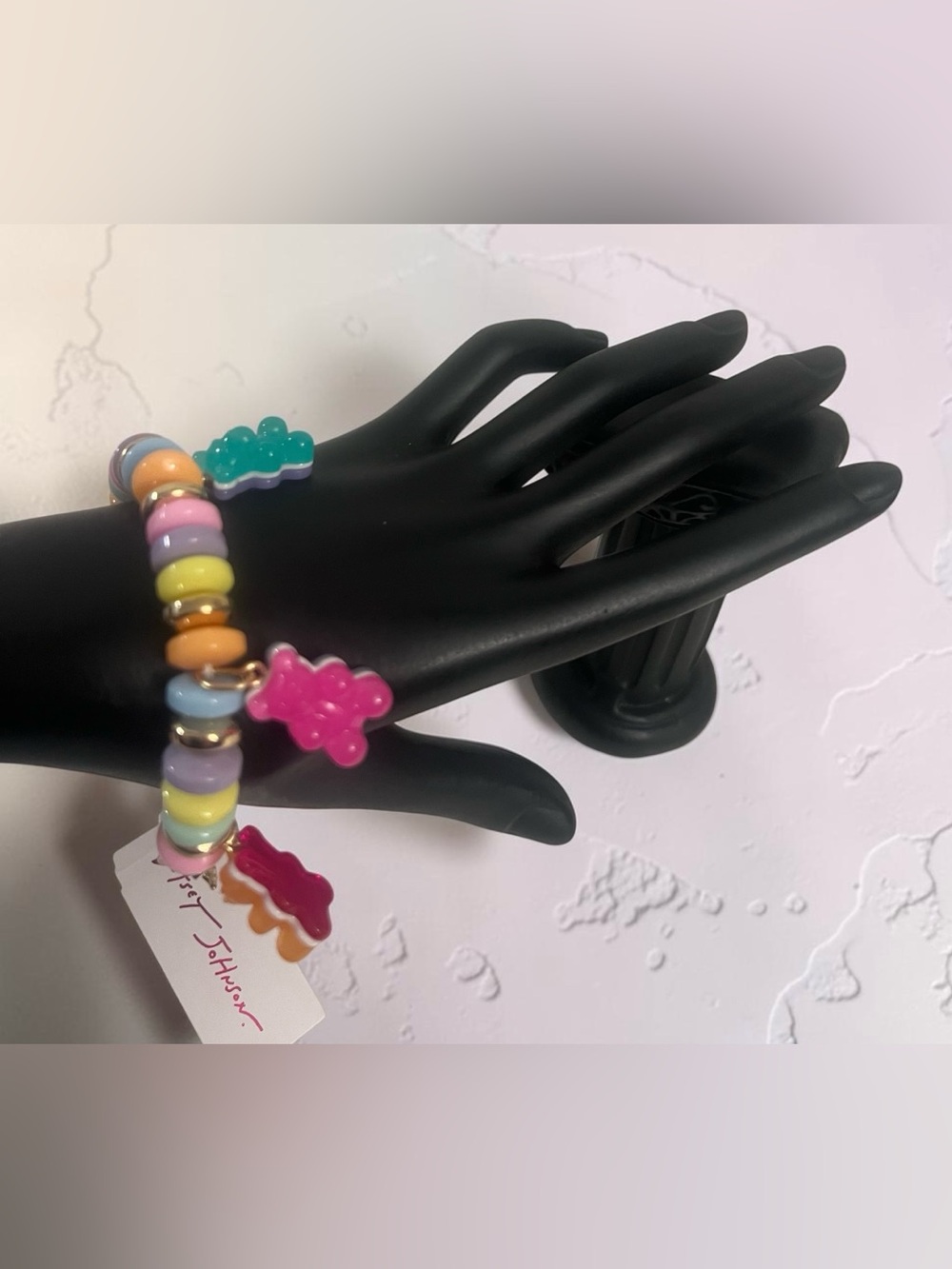 Betsey Johnson  Gummy Bears Charm Bracelet - Multicolor - Picture 2 of 16